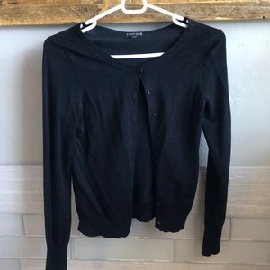 Black Express Cardigan